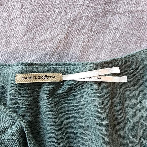 Max Studio Sage Green Casual Dress - Small (fits more like XS) - Picture 5 of 11